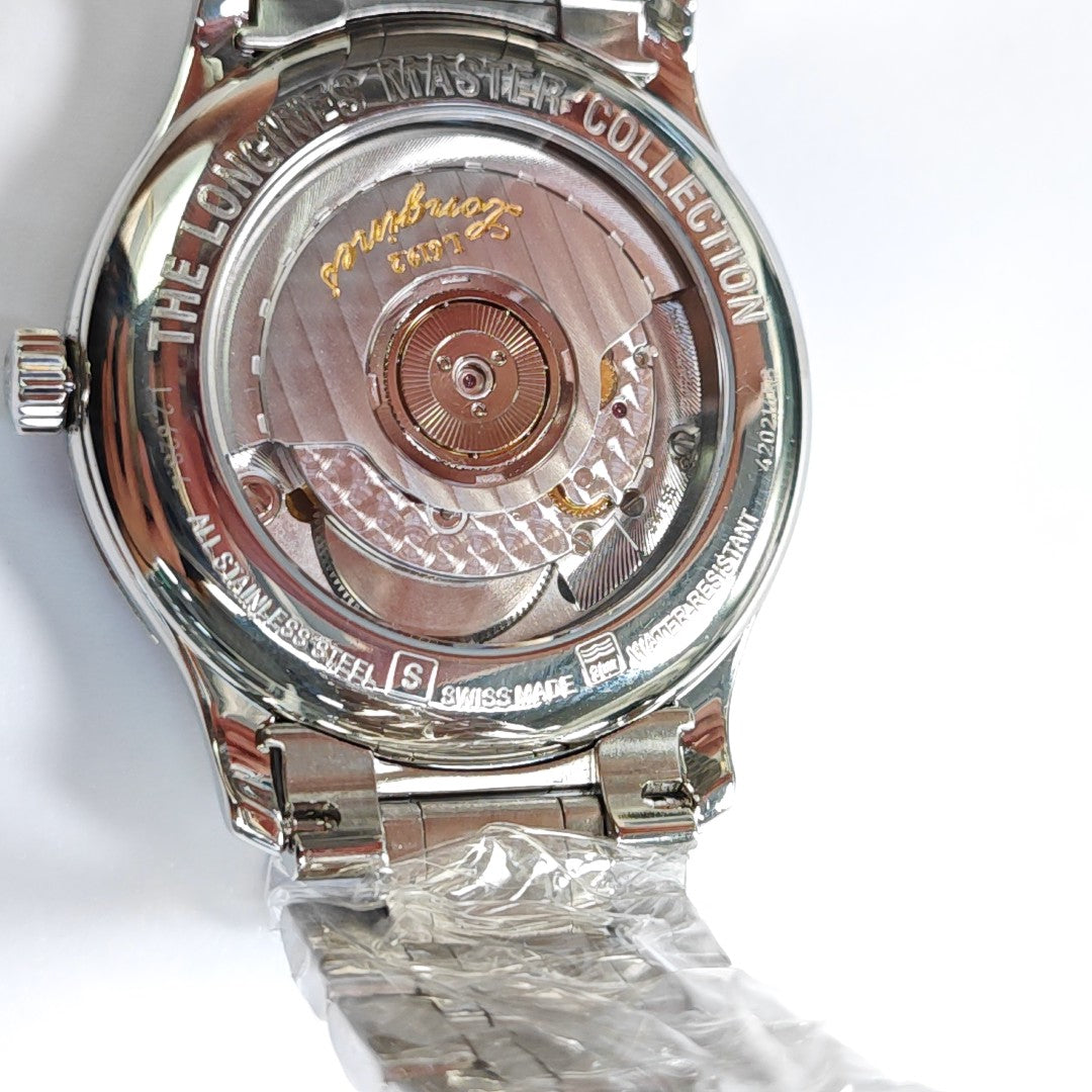Master Control 38.5mm White Automatic Watch