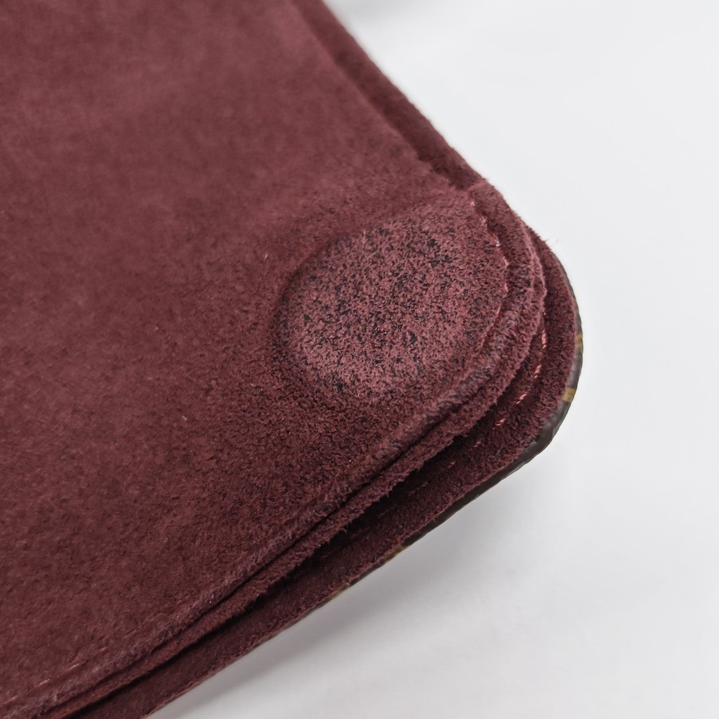 Monogram Coated Canvas Shoulder Bag MM Brown