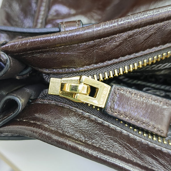 Bonnie Large Calfskin Brown