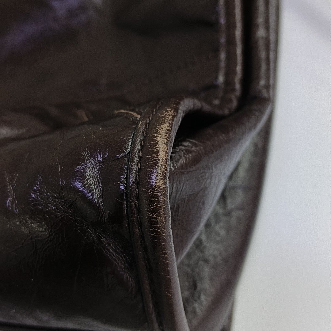 Bonnie Large Calfskin Brown