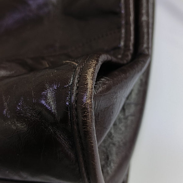 Bonnie Large Calfskin Brown