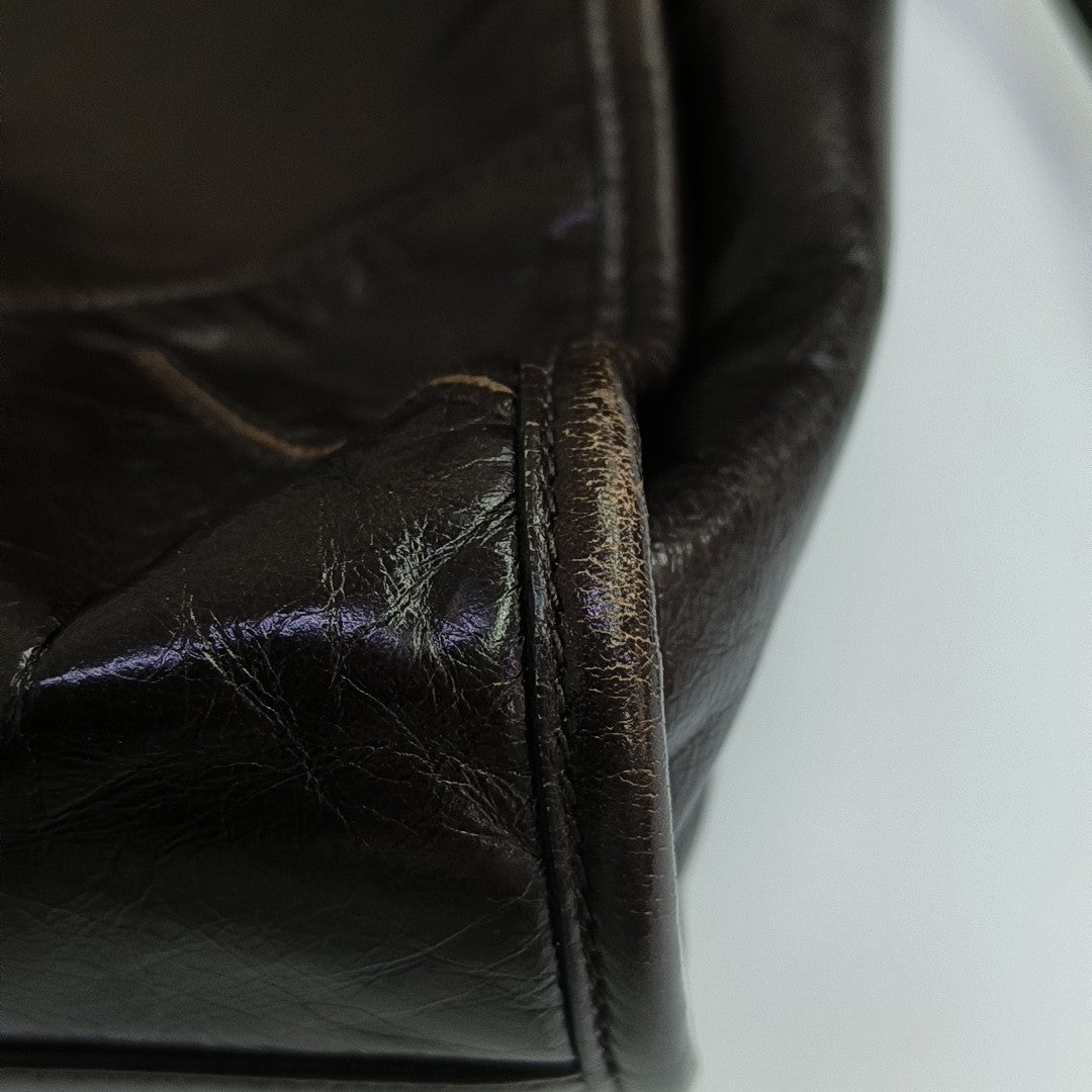 Bonnie Large Calfskin Brown