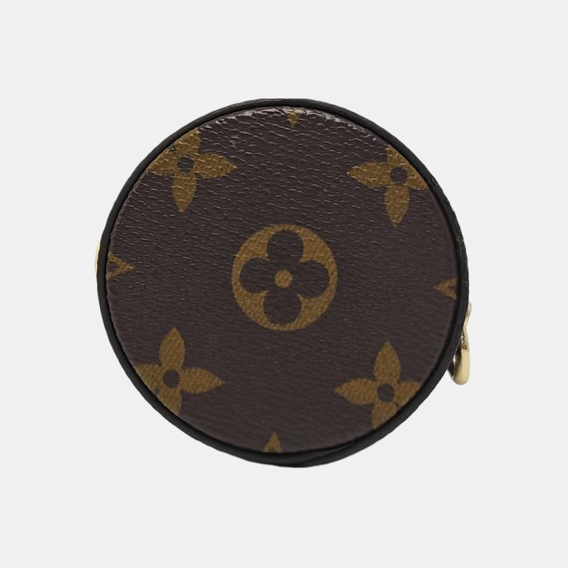 Monogram Coated Canvas Shoulder Bag Brown