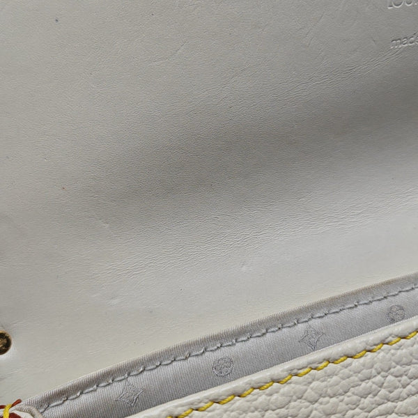 Calfskin Top Handle Bag White
