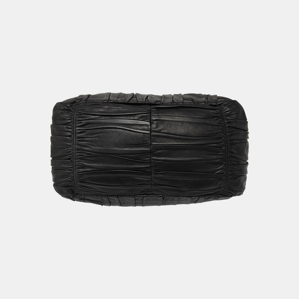 Gaufre Quilted Lambskin Black