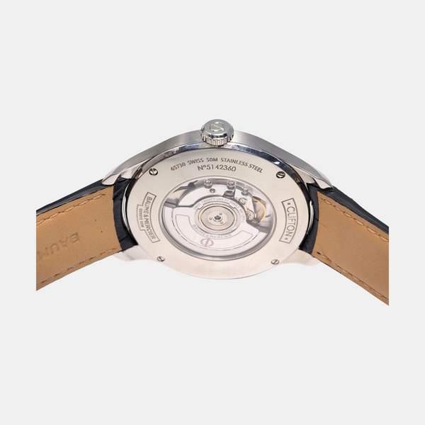 Clifton 43mm Silver Automatic Watch