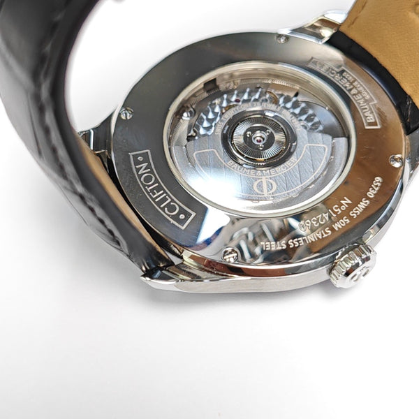 Clifton 43mm Silver Automatic Watch