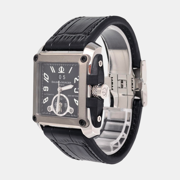 Hampton 37.6mm Black Automatic Watch
