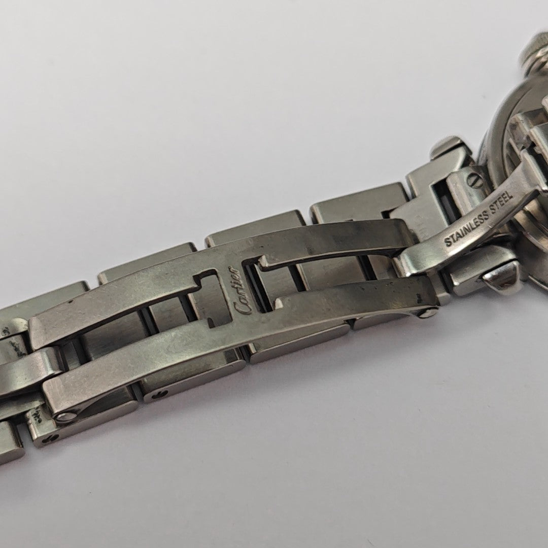 PASHA DE CARTIER 27mm Silver Quartz Watch