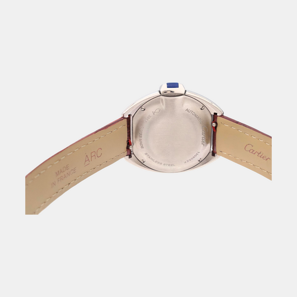 Clé de Cartier 31mm Opaline White Automatic Watch