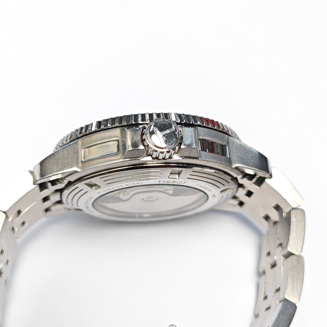 Seastar 43mm Black Automatic Watch