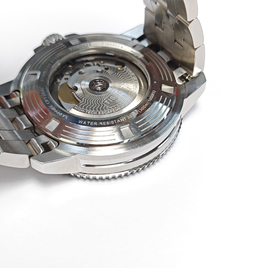 Seastar 43mm Black Automatic Watch