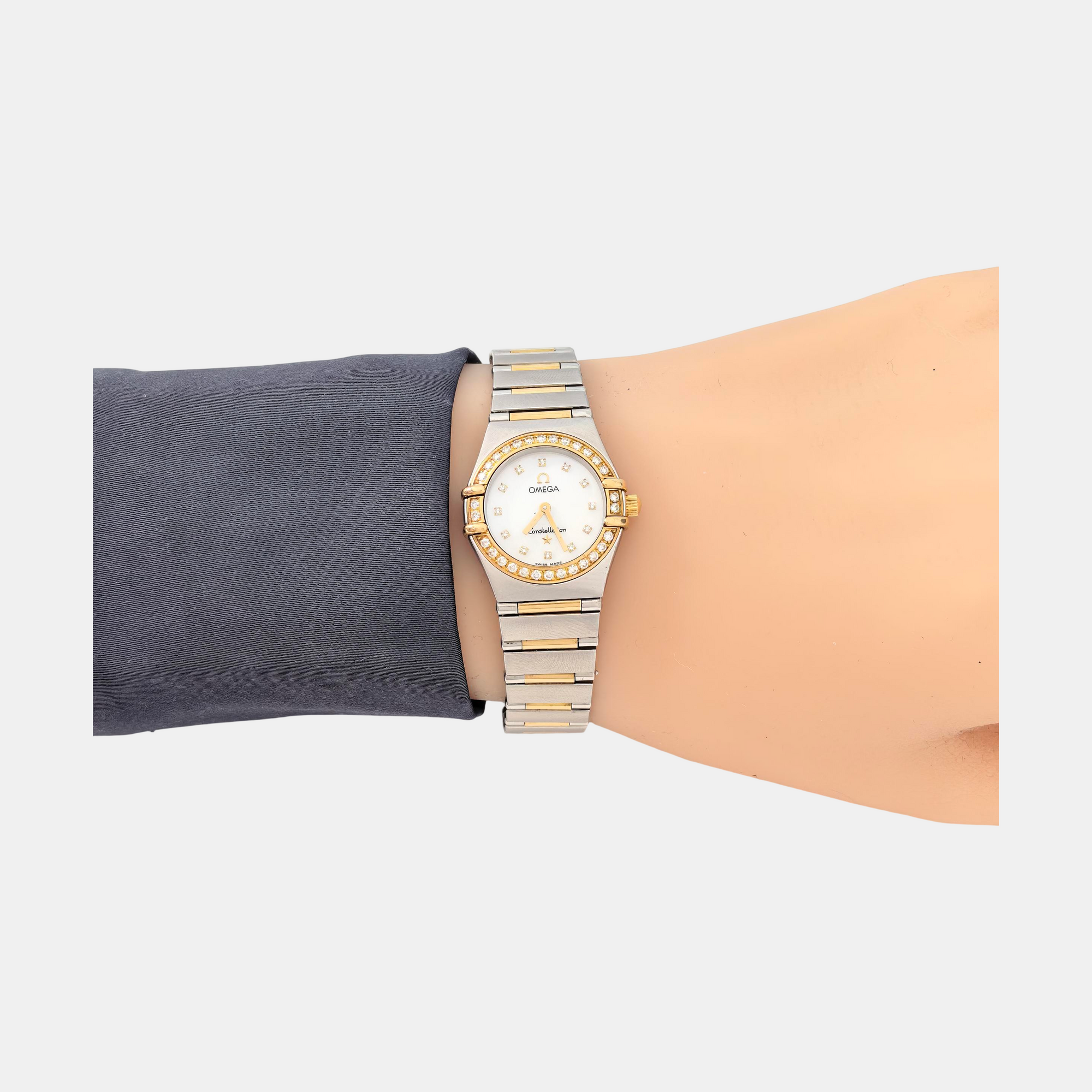 CONSTELLATION 22.5mm White Quartz Watch