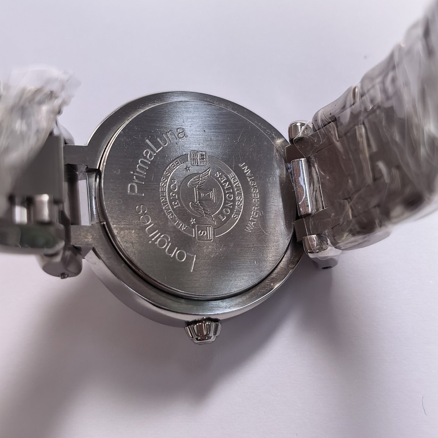 PrimaLuna 26.5mm White/Silver Automatic Watch