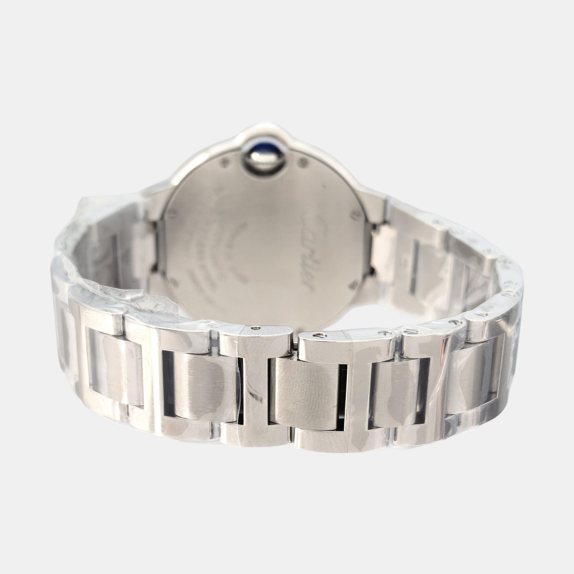 Ballon Bleu de Cartier 33mm White/Silver Automatic Watch