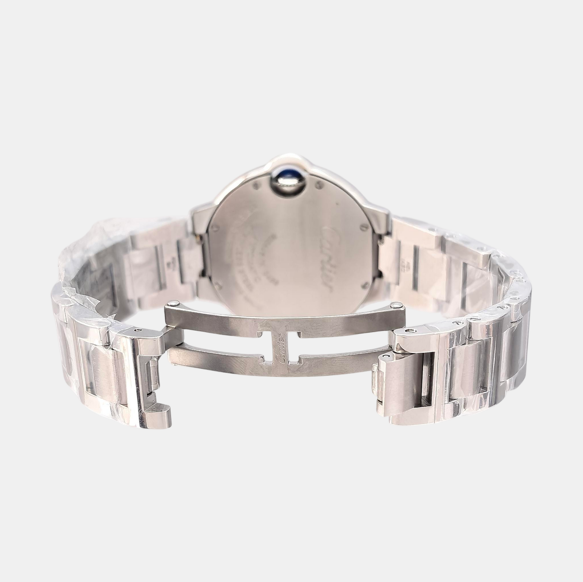 Ballon Bleu de Cartier 33mm White/Silver Automatic Watch
