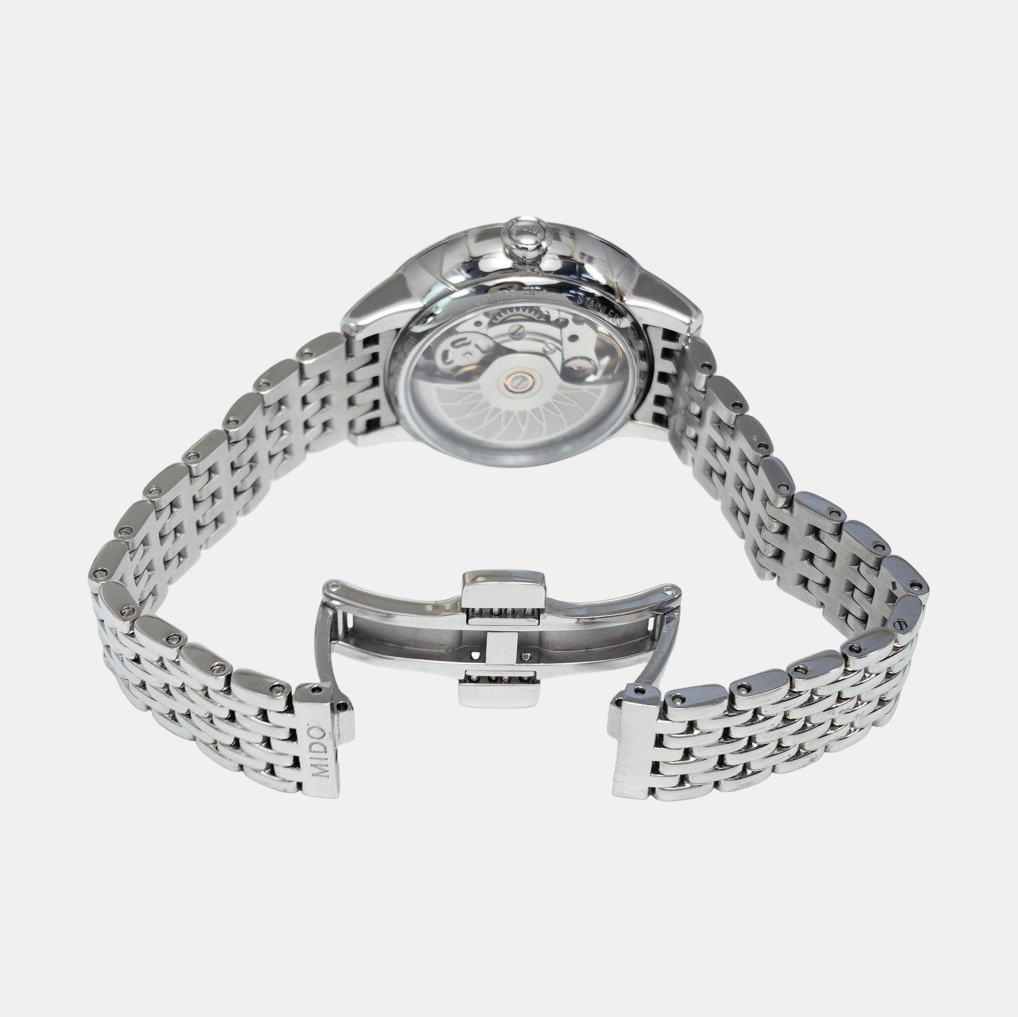 Rainflower 34mm White Automatic Watch