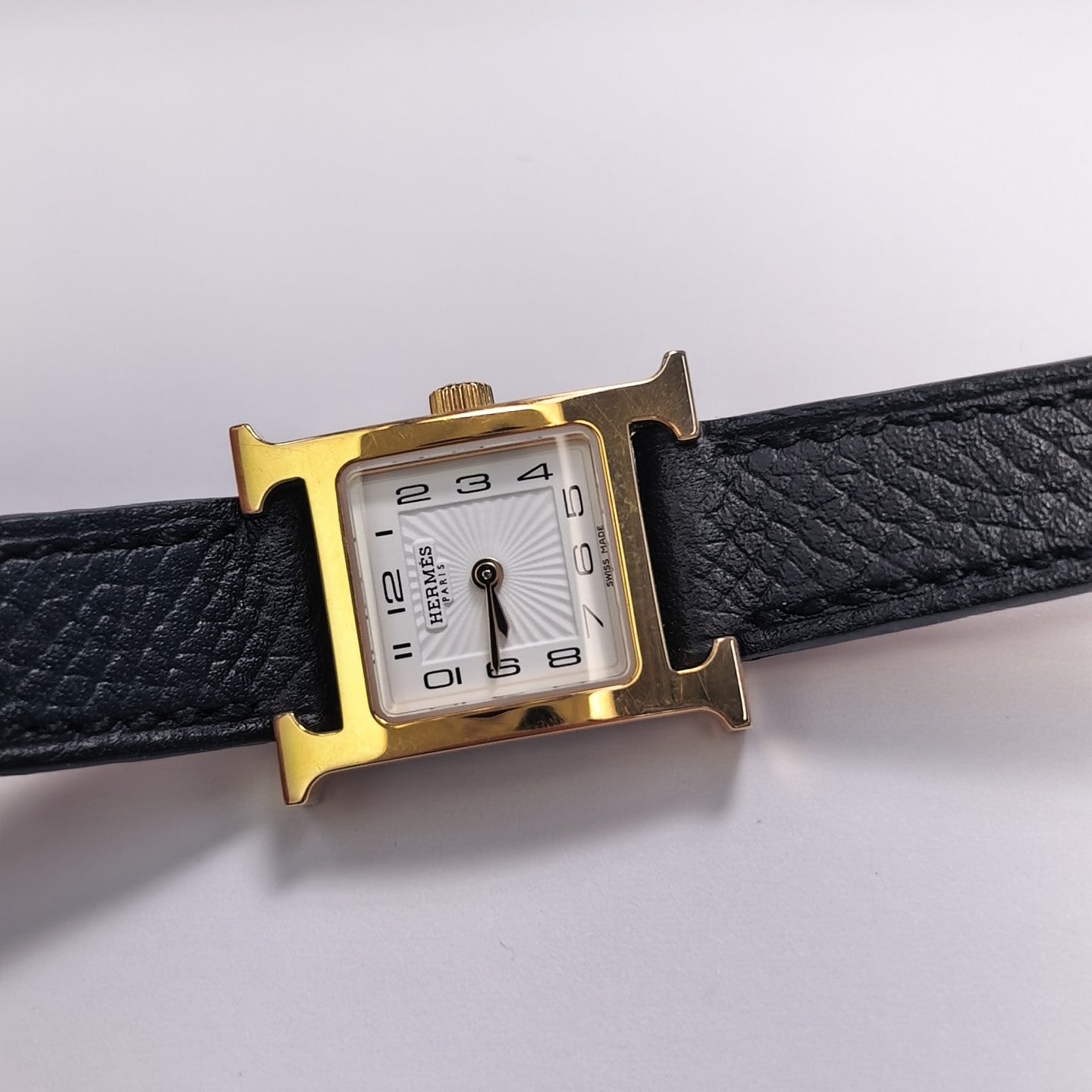 Heure H 17.2mm White Quartz Watch