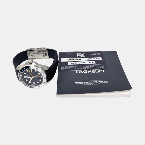 Aquaracer 43mm Navy Blue Automatic Watch