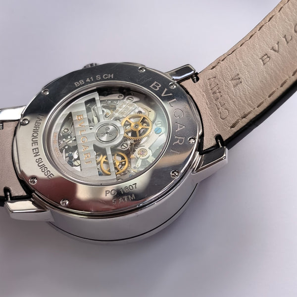 41mm Black Automatic Watch
