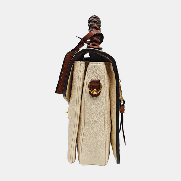 MÉTIS MM Monogram Calfskin White