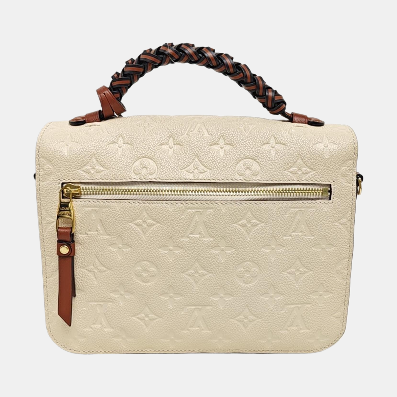 MÉTIS MM Monogram Calfskin White