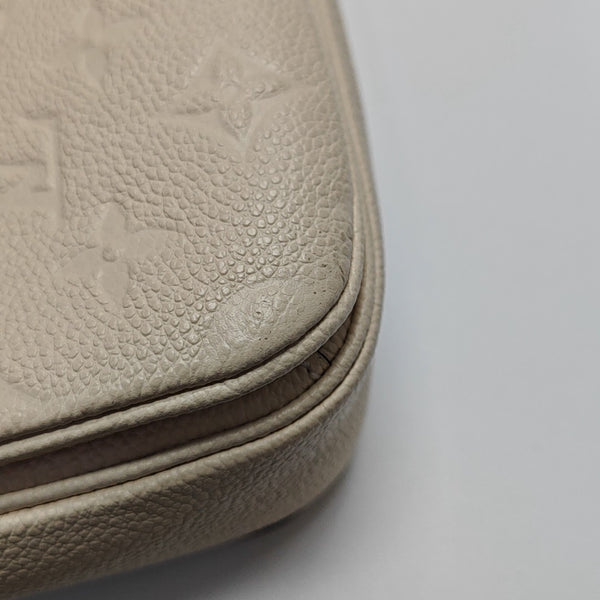 MÉTIS MM Monogram Calfskin White