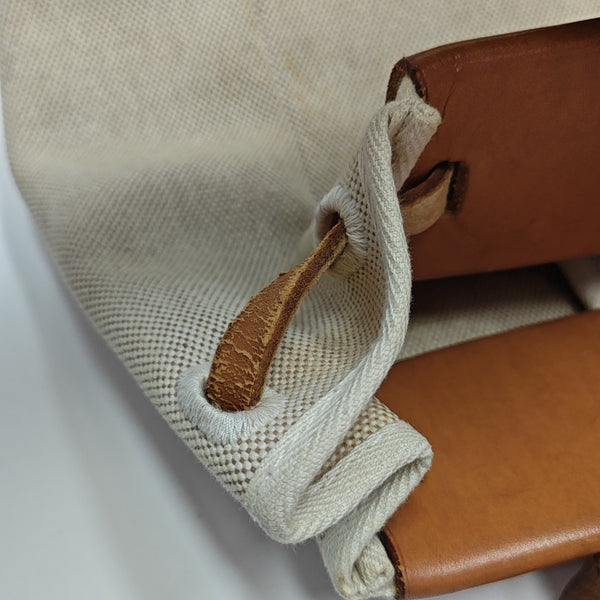 Herbag Cabas Canvas White