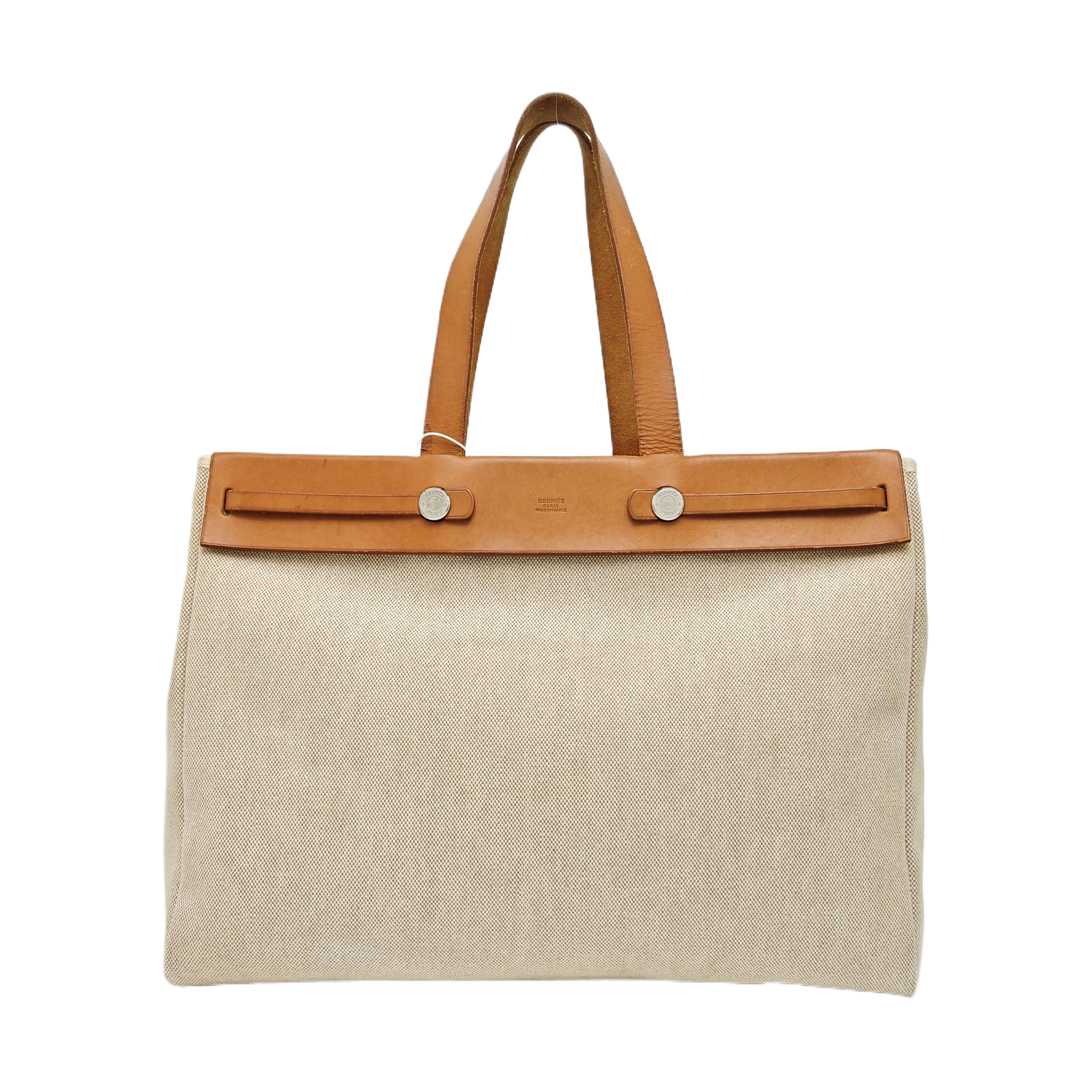 Herbag Cabas Canvas White