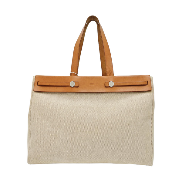 Herbag Cabas Canvas White