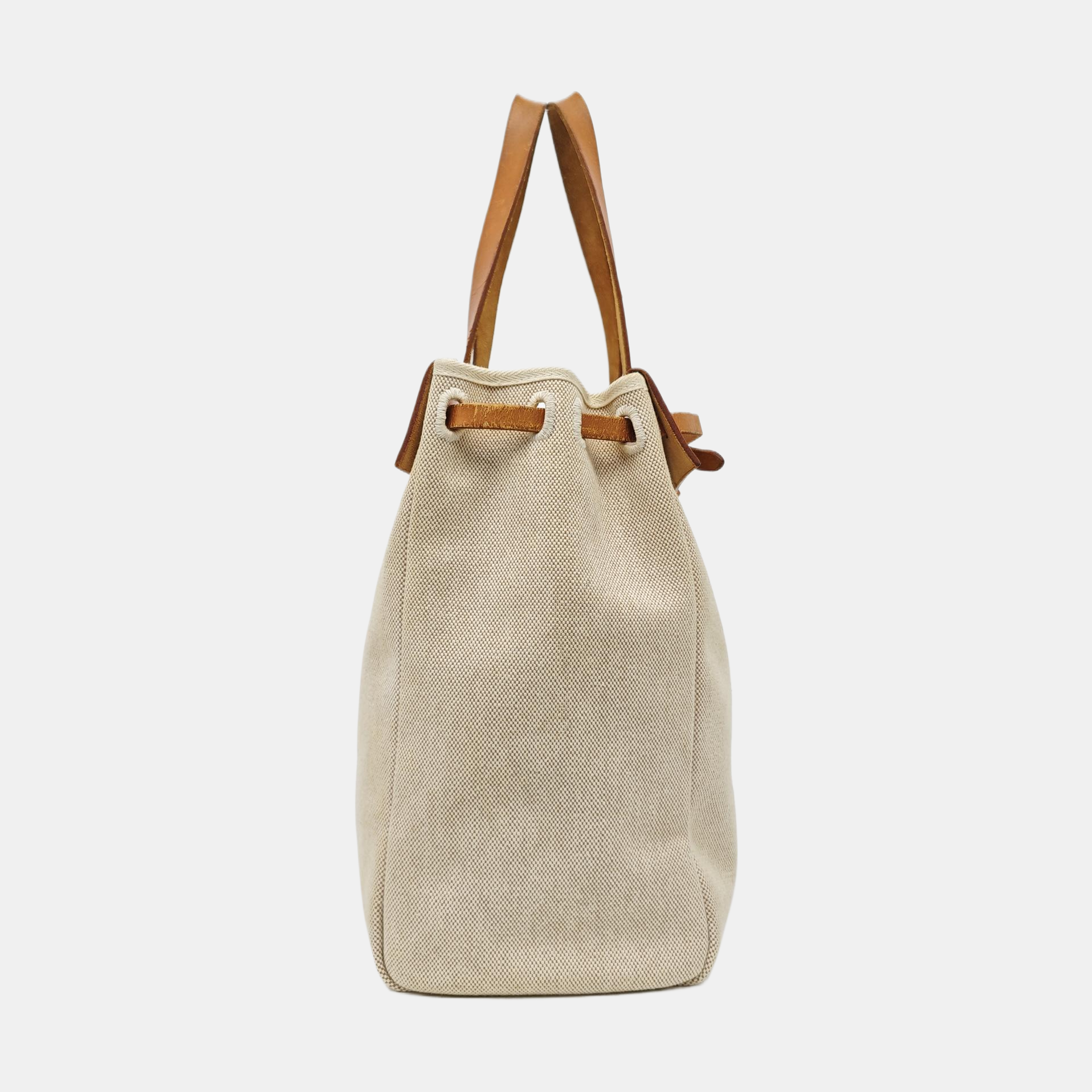 Herbag Cabas Canvas White