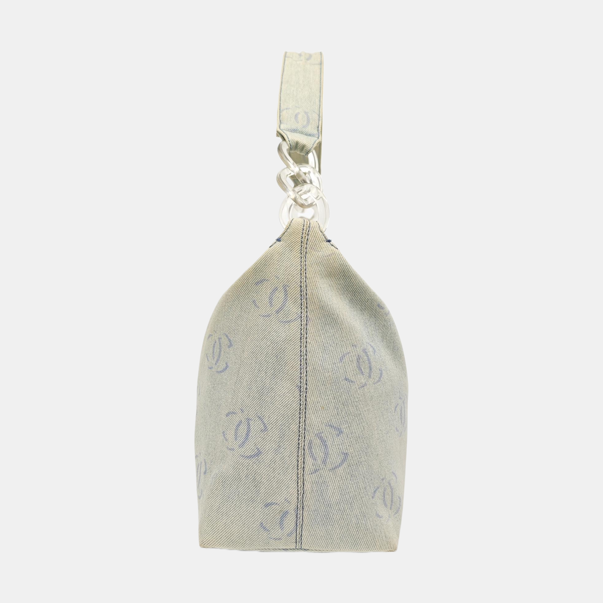 Canvas Shoulder Bag Blue