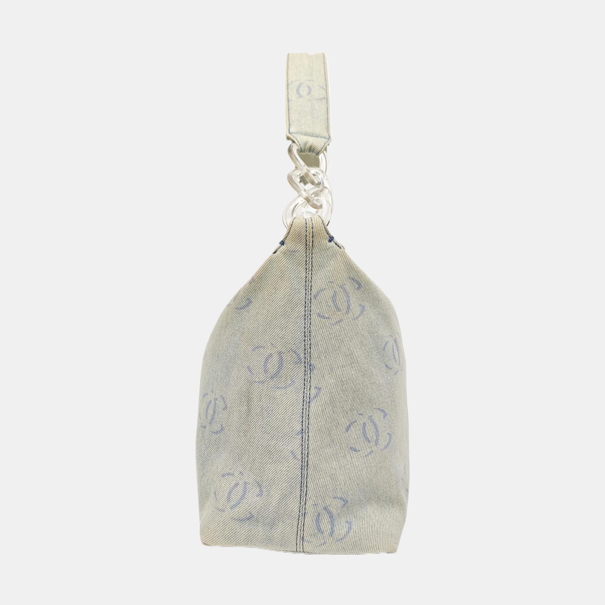 Canvas Shoulder Bag Blue