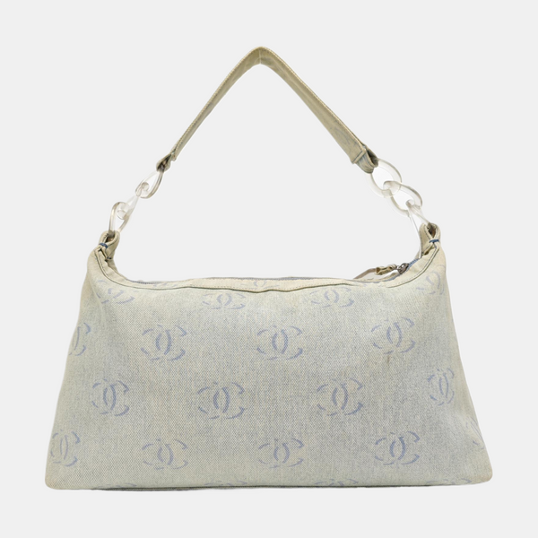 Canvas Shoulder Bag Blue