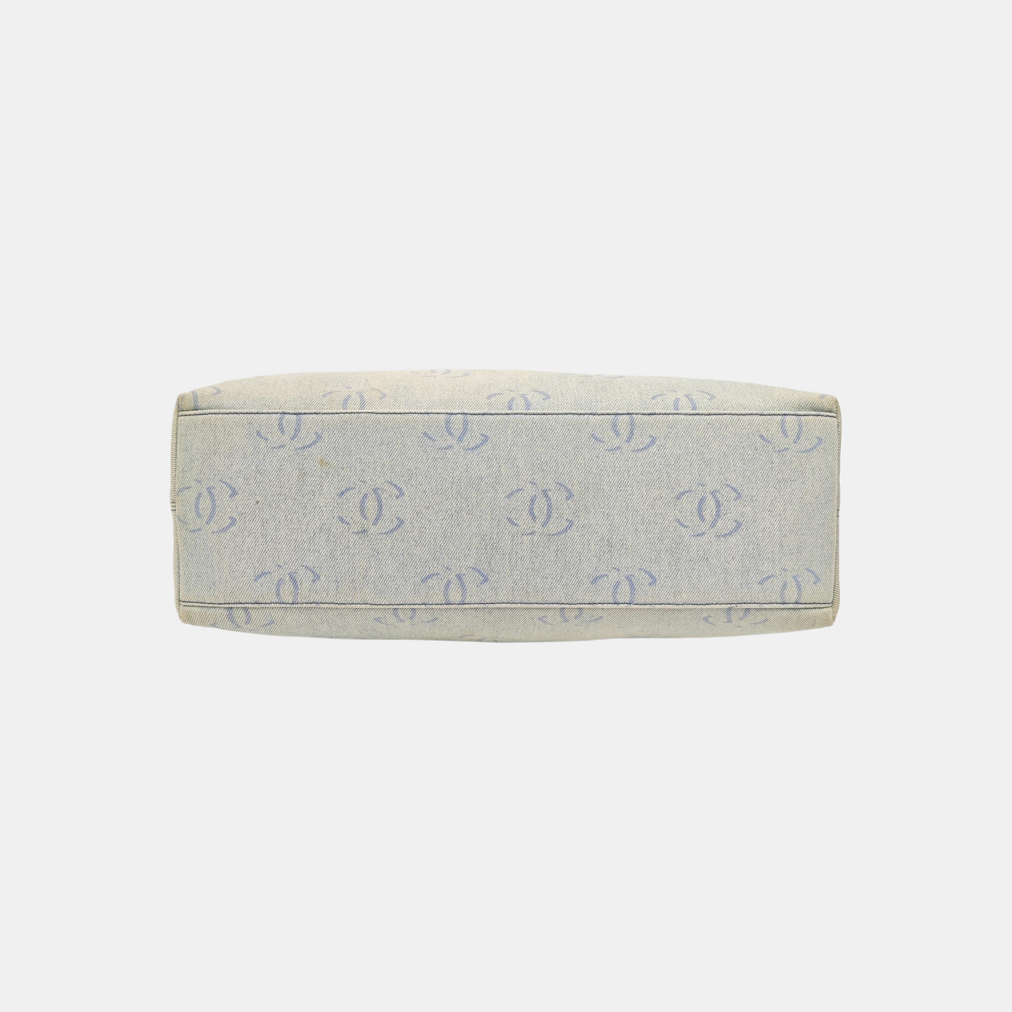 Canvas Shoulder Bag Blue
