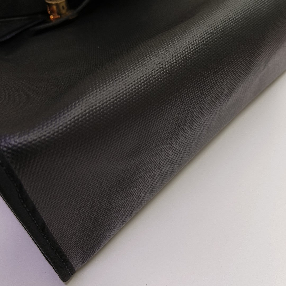 Herbag 31 Coated Canvas Black