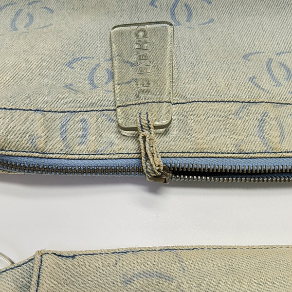 Canvas Shoulder Bag Blue