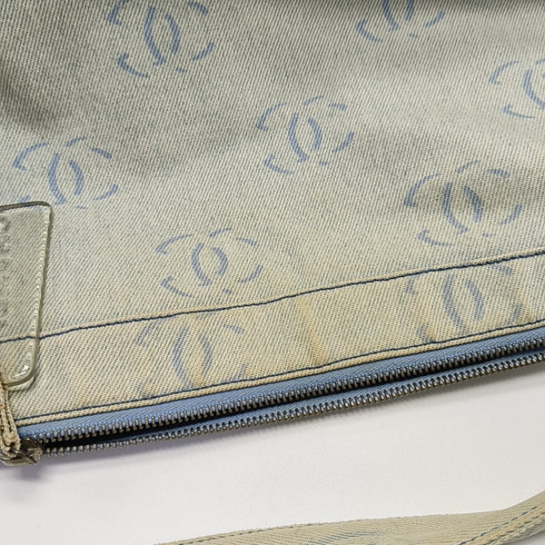 Canvas Shoulder Bag Blue