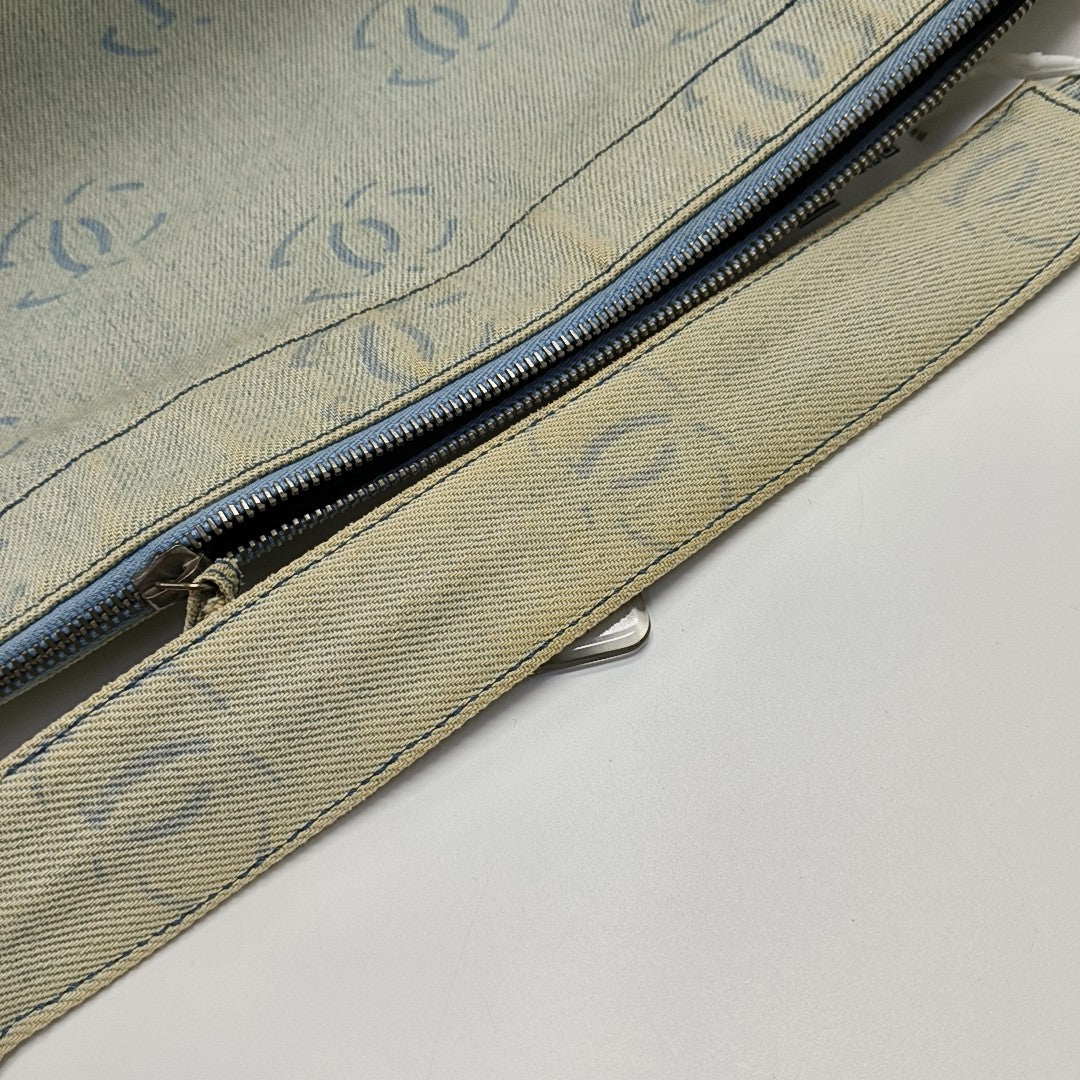 Canvas Shoulder Bag Blue