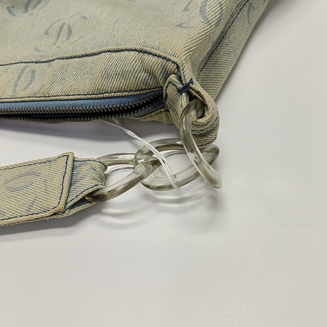 Canvas Shoulder Bag Blue