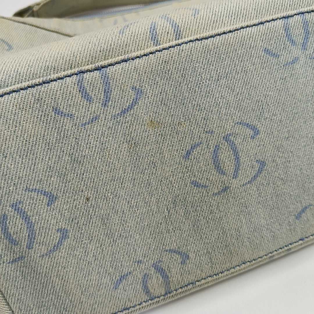 Canvas Shoulder Bag Blue
