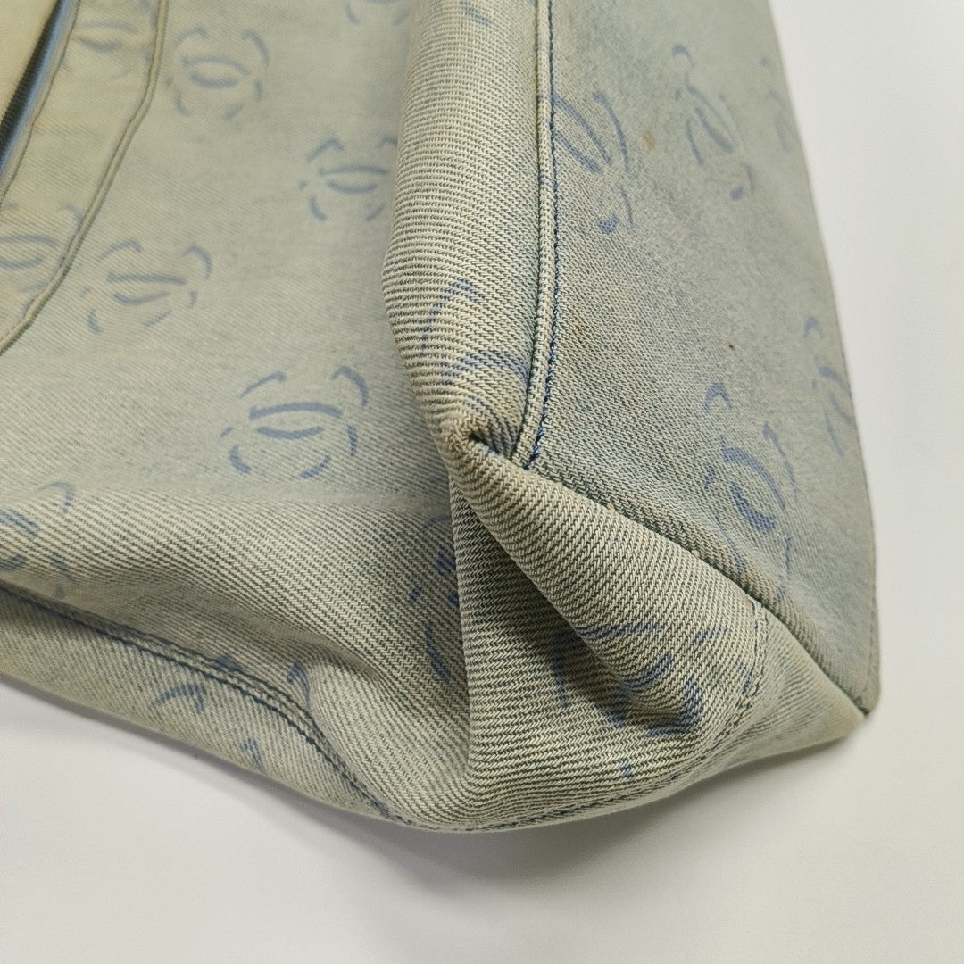 Canvas Shoulder Bag Blue