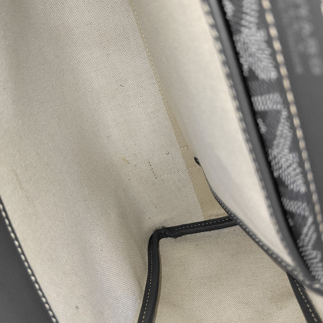 Rouette PM Coated Canvas Gray