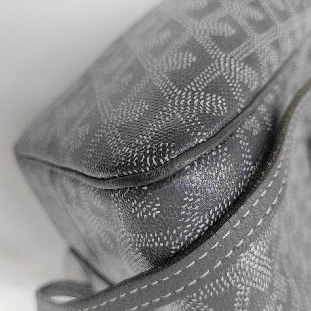 Rouette PM Coated Canvas Gray