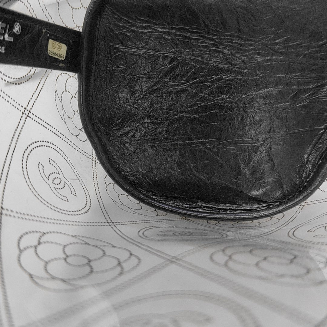 Quilted Special Material Bucket Bag Clear
