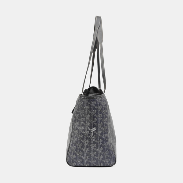Rouette PM Coated Canvas Gray