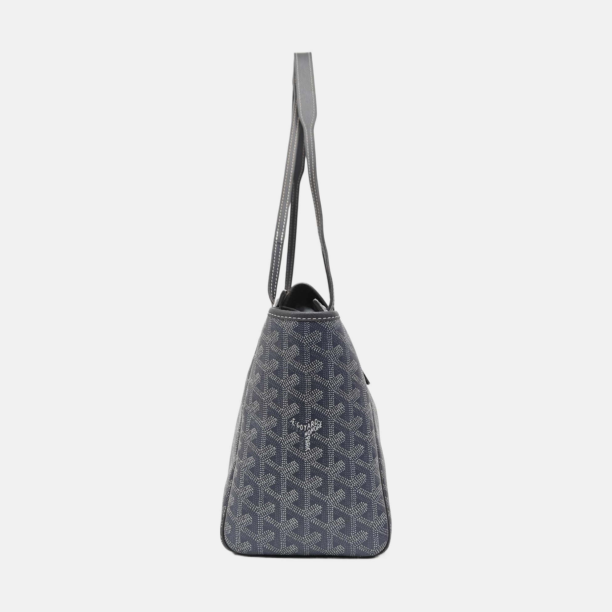 Rouette PM Coated Canvas Gray