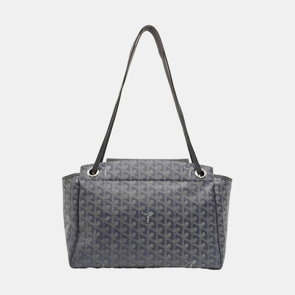Rouette PM Coated Canvas Gray