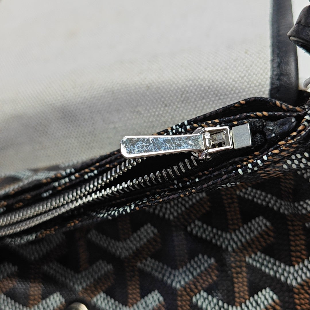 Plumet Coated Canvas Black