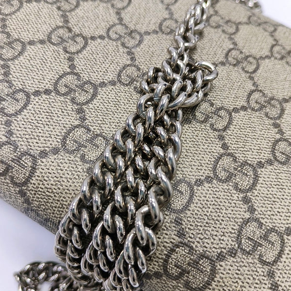 Dionysus Monogram Lona Revestida Beige